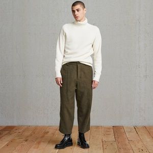 Levi's Made & Crafted Highline Cropped Pant.
